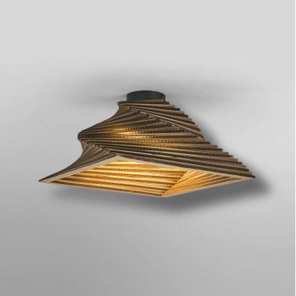Ledvance - Stropna svetilka DECOR CARDBOARD 1xE27/15W/230V 40x40 cm