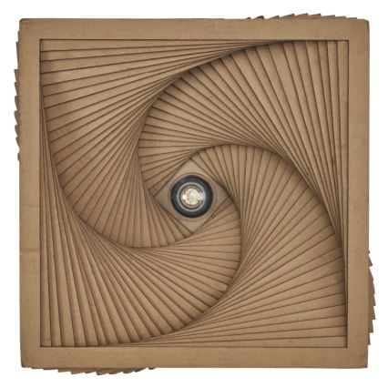 Ledvance - Stropna svetilka DECOR CARDBOARD 1xE27/15W/230V 40x40 cm