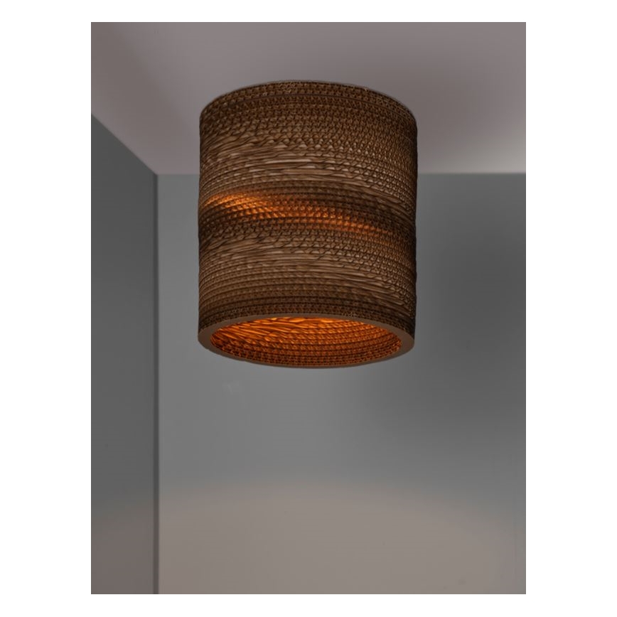 Ledvance - Stropna svetilka DECOR CARDBOARD 1xE27/15W/230V pr. 25 cm