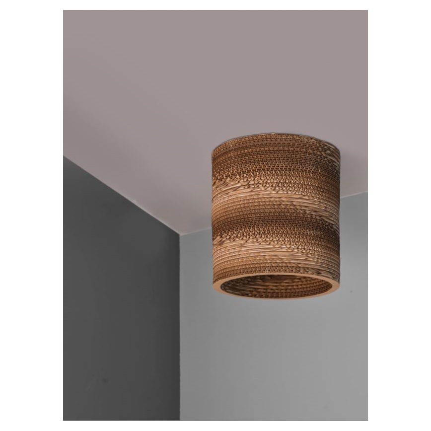 Ledvance - Stropna svetilka DECOR CARDBOARD 1xE27/15W/230V pr. 25 cm