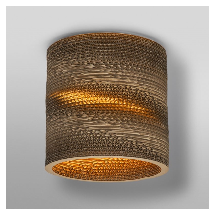 Ledvance - Stropna svetilka DECOR CARDBOARD 1xE27/15W/230V pr. 25 cm
