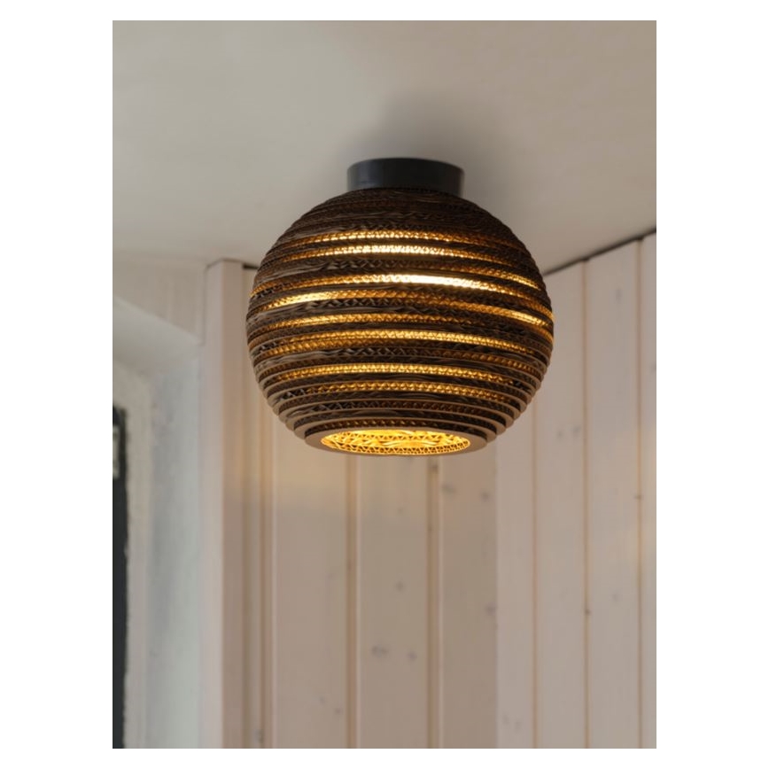 Ledvance - Stropna svetilka DECOR CARDBOARD 1xE27/15W/230V pr. 26 cm