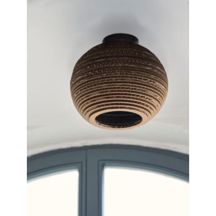 Ledvance - Stropna svetilka DECOR CARDBOARD 1xE27/15W/230V pr. 26 cm