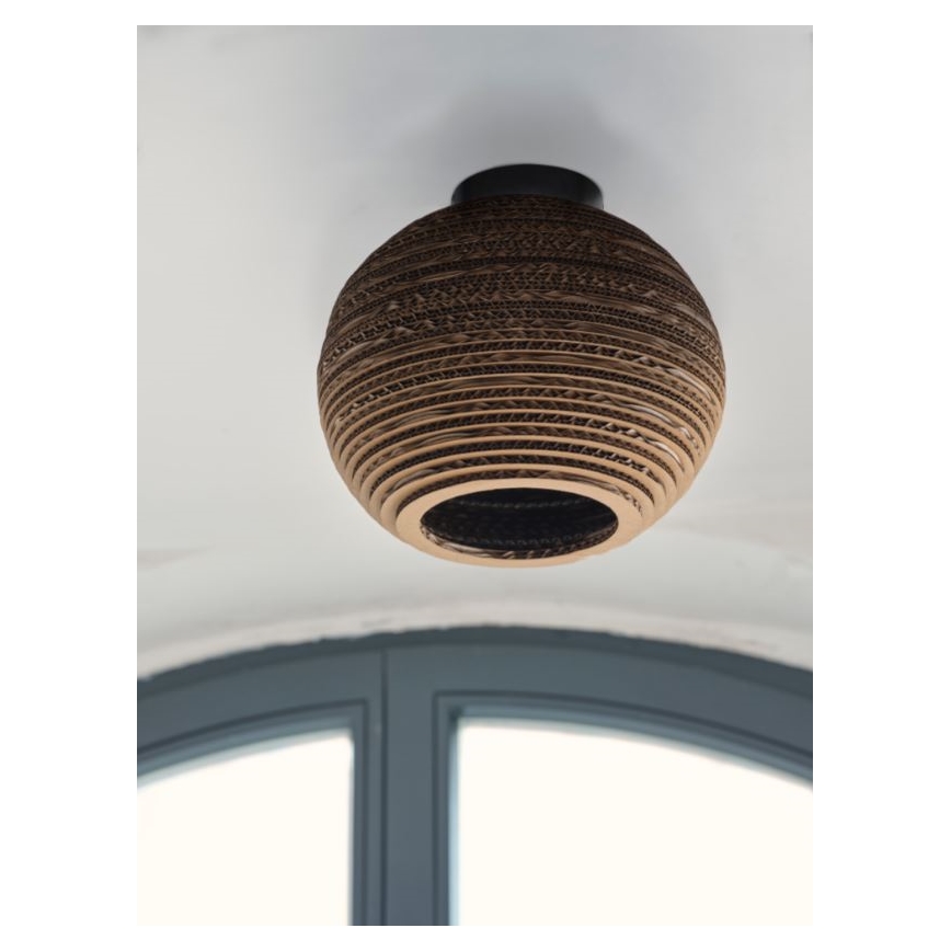 Ledvance - Stropna svetilka DECOR CARDBOARD 1xE27/15W/230V pr. 26 cm