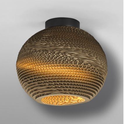 Ledvance - Stropna svetilka DECOR CARDBOARD 1xE27/15W/230V pr. 26 cm