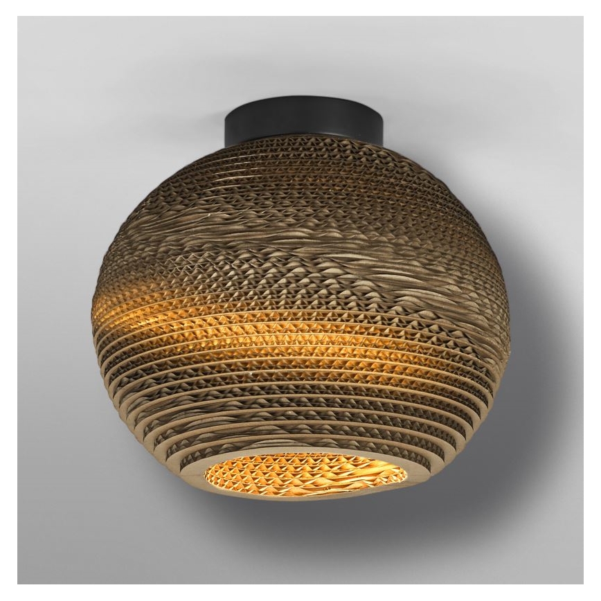 Ledvance - Stropna svetilka DECOR CARDBOARD 1xE27/15W/230V pr. 26 cm