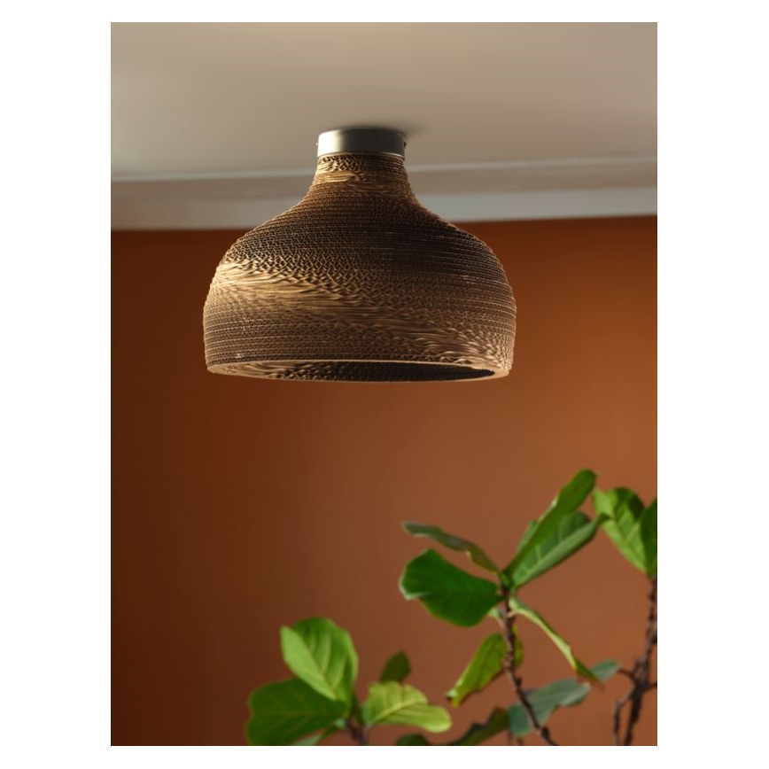 Ledvance - Stropna svetilka DECOR CARDBOARD 1xE27/15W/230V pr. 36 cm