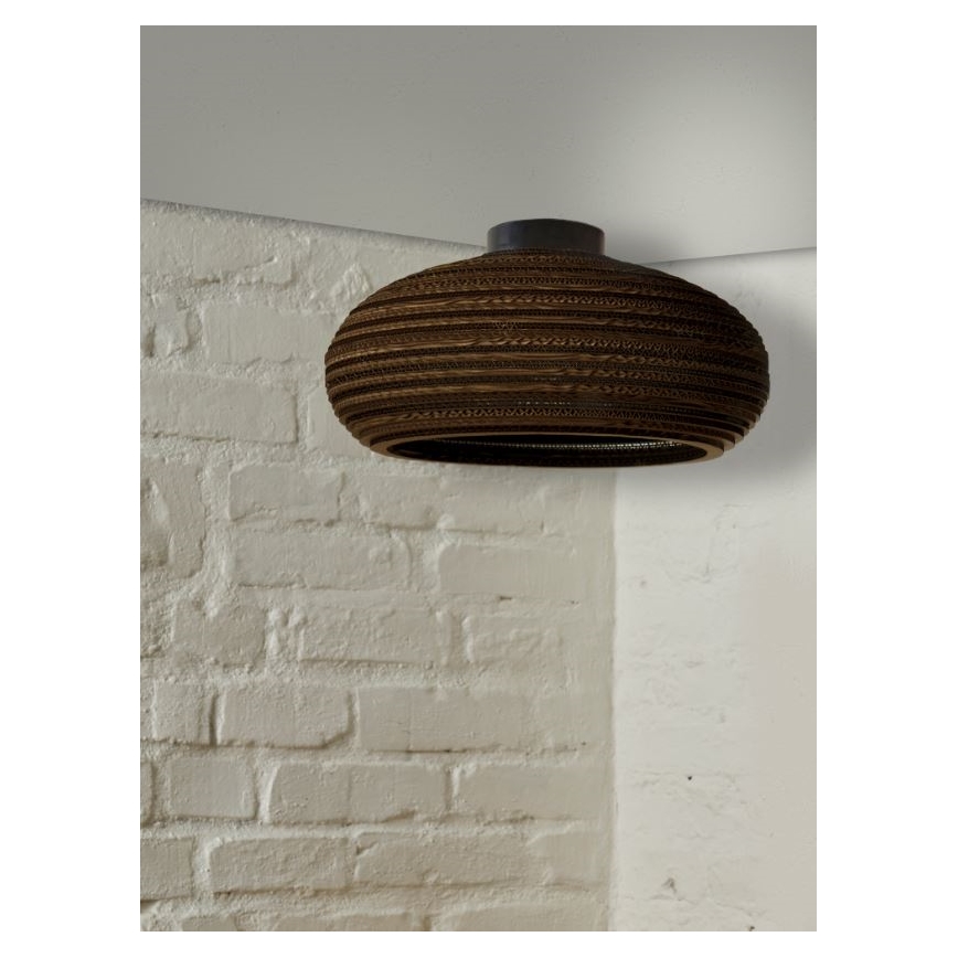 Ledvance - Stropna svetilka DECOR CARDBOARD 1xE27/15W/230V pr. 40 cm