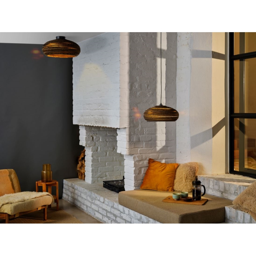 Ledvance - Stropna svetilka DECOR CARDBOARD 1xE27/15W/230V pr. 40 cm