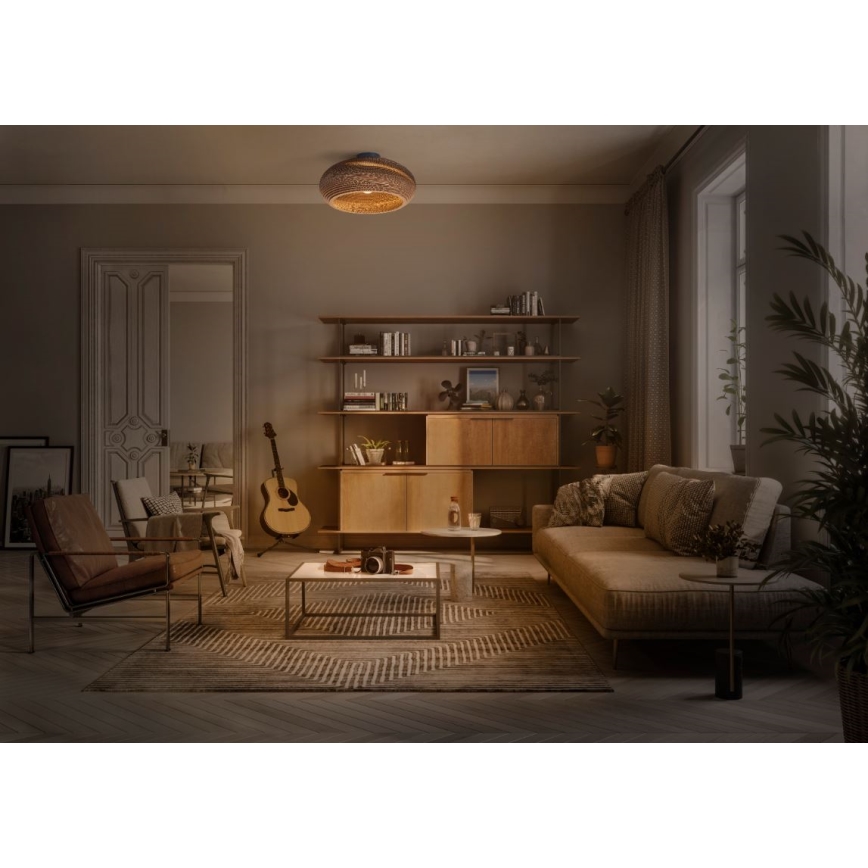 Ledvance - Stropna svetilka DECOR CARDBOARD 1xE27/15W/230V pr. 40 cm