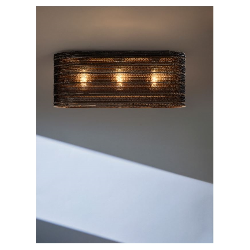 Ledvance - Stropna svetilka DECOR CARDBOARD 3xE27/15W/230V
