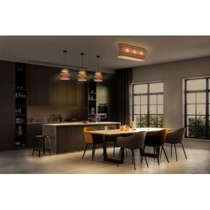 Ledvance - Stropna svetilka DECOR CARDBOARD 3xE27/15W/230V