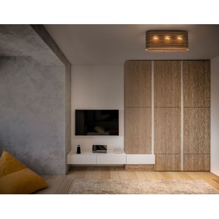 Ledvance - Stropna svetilka DECOR CARDBOARD 3xE27/15W/230V