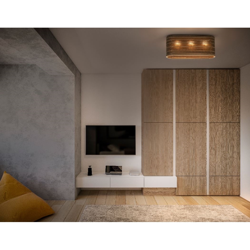Ledvance - Stropna svetilka DECOR CARDBOARD 3xE27/15W/230V