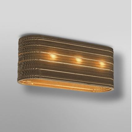 Ledvance - Stropna svetilka DECOR CARDBOARD 3xE27/15W/230V