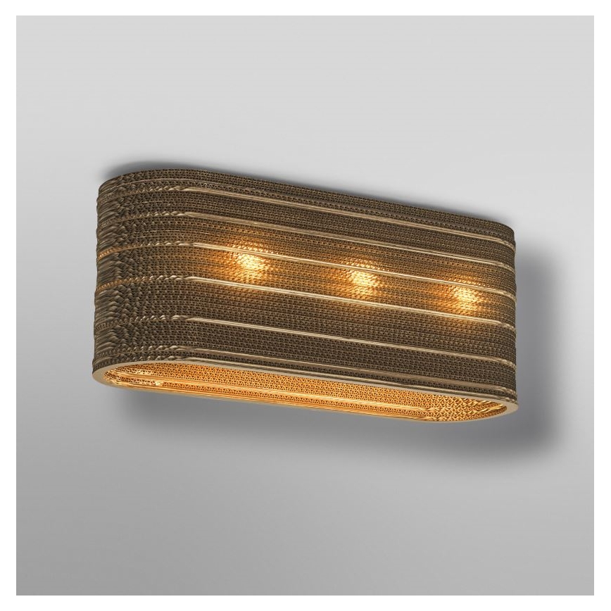 Ledvance - Stropna svetilka DECOR CARDBOARD 3xE27/15W/230V
