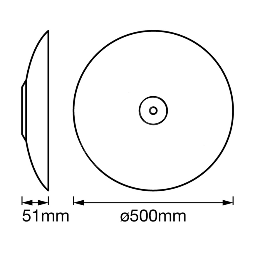 Ledvance - Stropna svetilka SMART+ TIBEA 1xE27/40W/230V