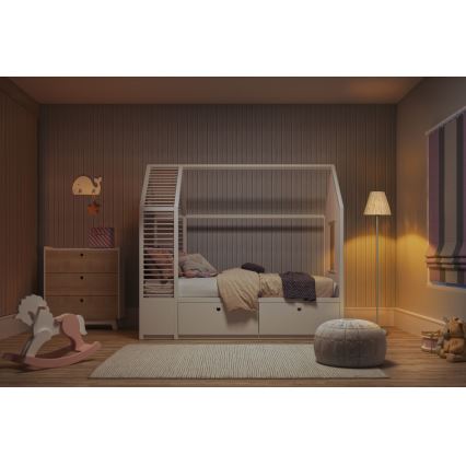 Ledvance - Talna svetilka DECOR RAFFIA 1xE27/15W/230V raffia bast