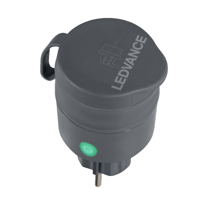 Ledvance - Zunanja pametna vtičnica SMART+ PLUG 3680W IP44 SCHUKO