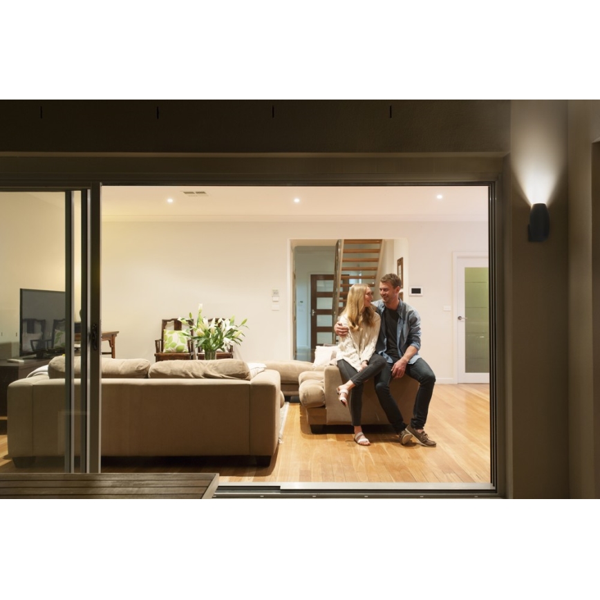 Ledvance - Zunanja stenska svetilka CANNON 1xGU10/35W/230V IP44