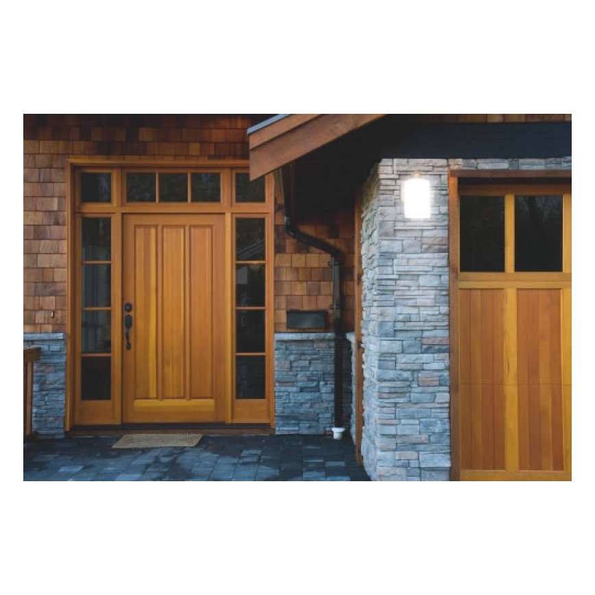 Ledvance - Zunanja stenska svetilka CYLINDER 1xE27/60W/230V IP43