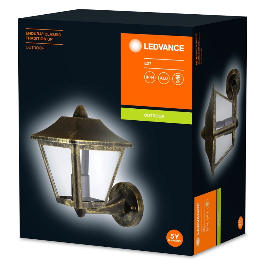 Ledvance - Zunanja stenska svetilka ENDURA 1xE27/60W/230V IP44