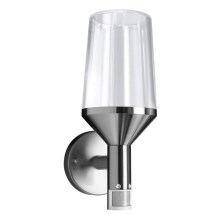 Ledvance - Zunanja stenska svetilka s senzorjem CALICE 1xE27/60W/230V IP44