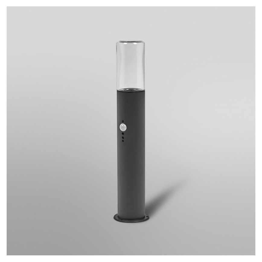 Ledvance - Zunanja svetilka s senzorjem FIGO CYLINDER 1xE27/20W/230V IP44