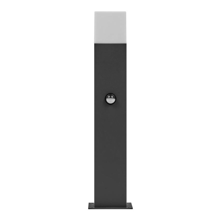 Ledvance - Zunanja svetilka s senzorjem FIGO SQUARE 1xE27/20W/230V IP44