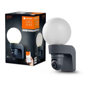 Ledvance - Zunanja svetilka s senzorjem in kamero 1xE27/15W/230V IP44 Wi-Fi