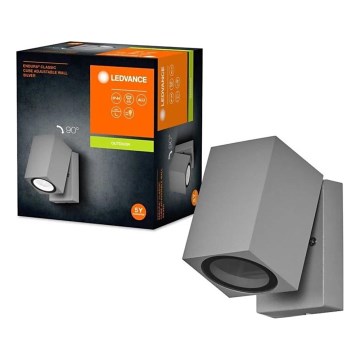 Ledvance - Zunanje stensko svetilo ENDURA CLASSIC 1xGU10/35W/230V IP44 siva
