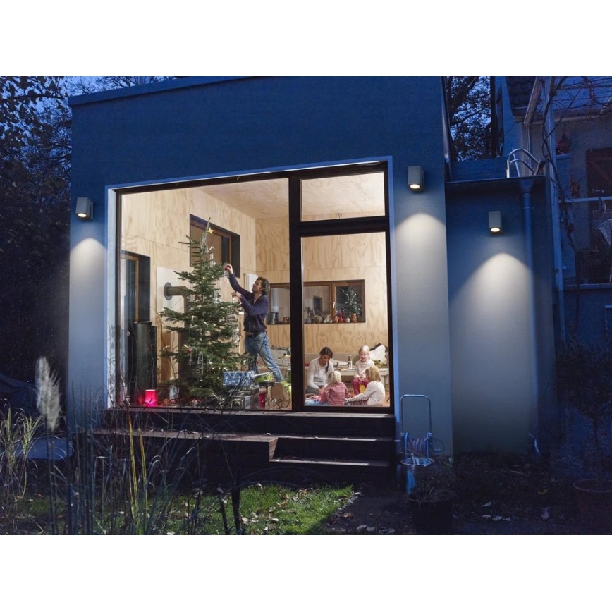 Ledvance - Zunanje stensko svetilo ENDURA CLASSIC 1xGU10/35W/230V IP44 siva