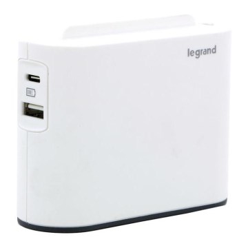 Legrand 049401 - Razdelilna vtičnica 2Z Tip C + USB-A + USB-C bela