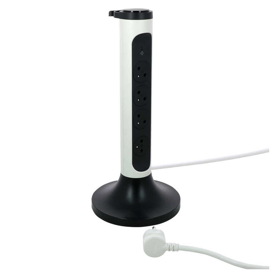 Legrand 049410 - Stebriček z vtičnicami 230V/16A, 4x2P+T 2m