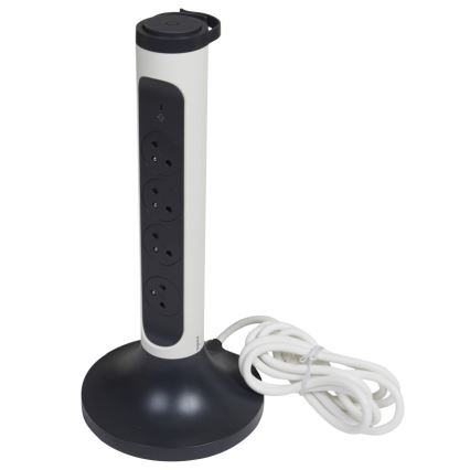 Legrand 049410 - Stebriček z vtičnicami 230V/16A, 4x2P+T 2m