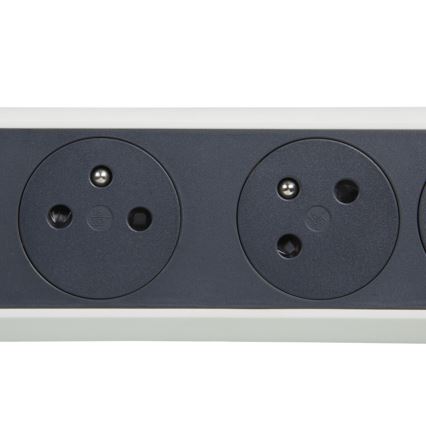 Legrand 049459 - Podaljšek s stikalom 4Z Tip E 3m