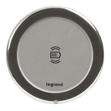 Legrand 077640L - Brezžični polnilnik za mizno desko 15W IP44