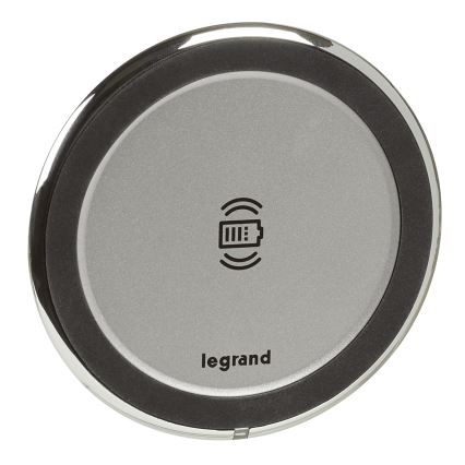 Legrand 077640L - Brezžični polnilnik za mizno desko 15W IP44