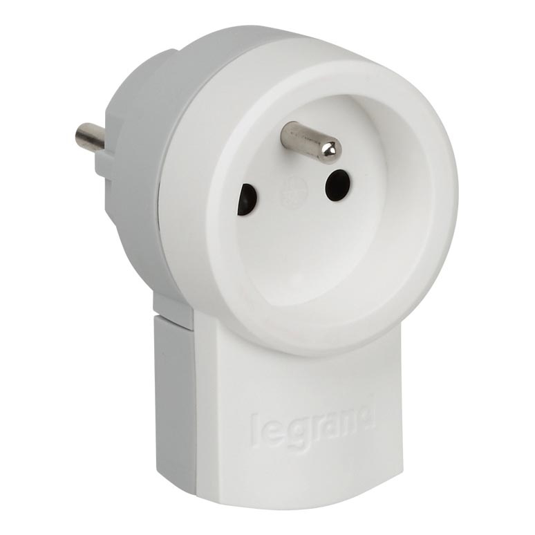 Legrand 50461 - Vtikač z vtičnico 230V/16A 2P+T