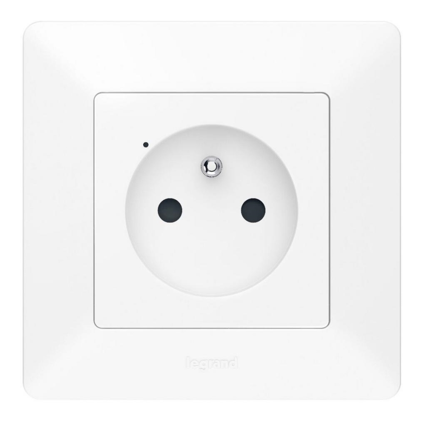 Legrand 752193 - Pametna vtičnica VALENA 3680W/16A/230V Wi-Fi IP41