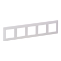 Legrand 754005 - okvir za stikala VALENA LIFE 5P, bel