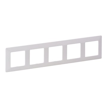 Legrand 754005 - okvir za stikala VALENA LIFE 5P, bel