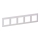Legrand 754005 - okvir za stikala VALENA LIFE 5P, bel