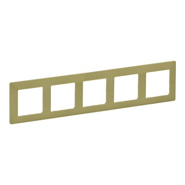Legrand 754085 - Okvir za stikala VALENA LIFE 5P zelen
