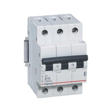 Legrand - Avtomatski odklopnik RX3, 3P B, 16 A, 6000 A
