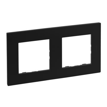 Legrand - Dvojni okvir NILOE STEP črna