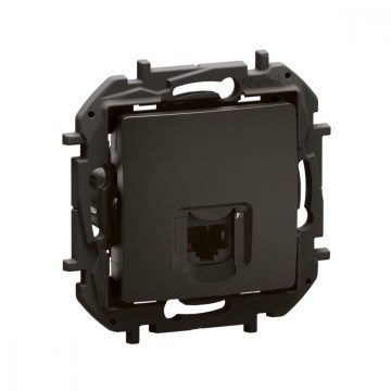 Legrand - Ethernet vtičnica brez okvirja RJ45 NILOE črna