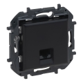 Legrand - Ethernet vtičnica RJ45 brez okvirja NILOE STEP črna