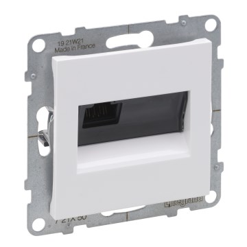Legrand - Ethernet vtičnica RJ45 brez okvirja SUNO bela