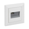 Legrand - Ethernet vtičnica RJ45 z okvirjem SUNO bela